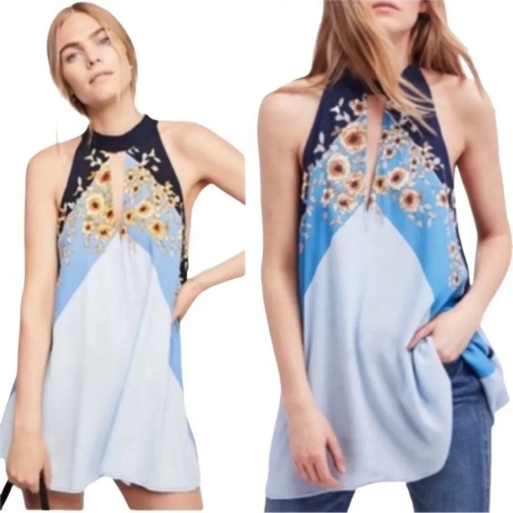 Free People Beat of My Heart Tunic Dress Size Large
